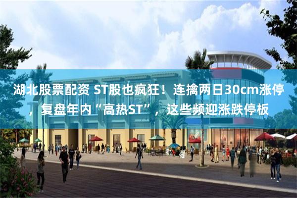 湖北股票配资 ST股也疯狂！连擒两日30cm涨停，复盘年内“高热ST”，这些频迎涨跌停板