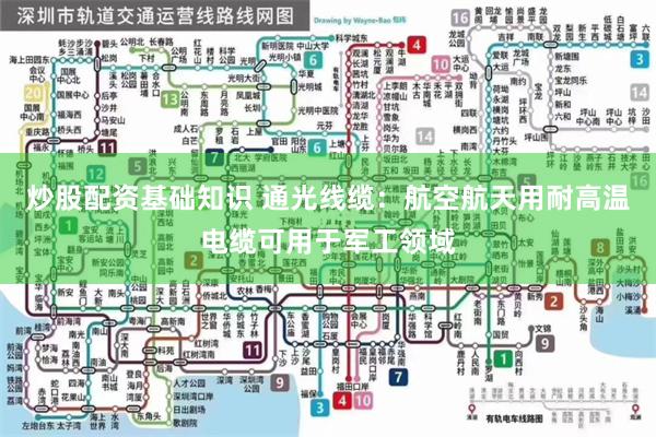 炒股配资基础知识 通光线缆：航空航天用耐高温电缆可用于军工领域