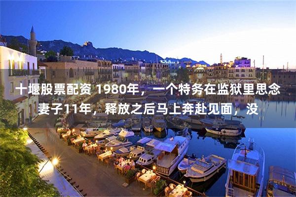 十堰股票配资 1980年，一个特务在监狱里思念妻子11年，释放之后马上奔赴见面，没